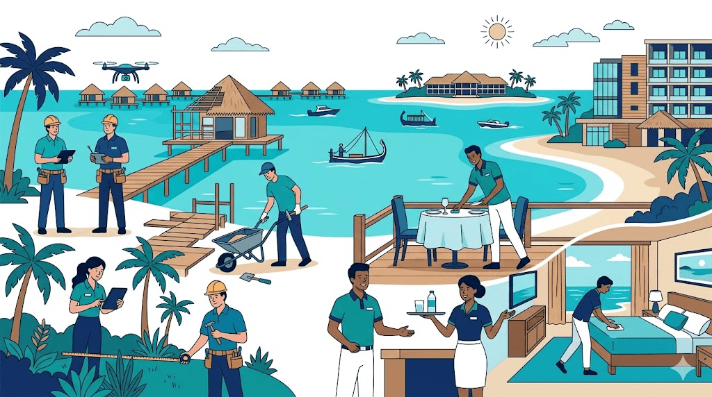 Maldives employers connecting with workers from South Asia recruitment corridors
